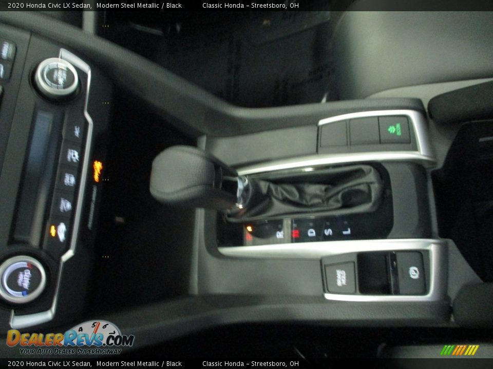 2020 Honda Civic LX Sedan Modern Steel Metallic / Black Photo #33