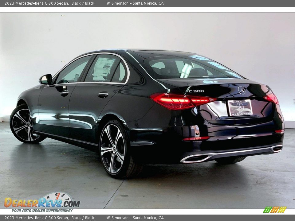 2023 Mercedes-Benz C 300 Sedan Black / Black Photo #2