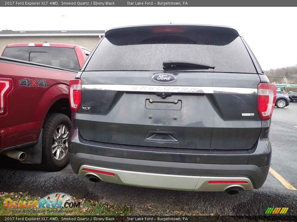 2017 Ford Explorer XLT 4WD Smoked Quartz / Ebony Black Photo #5