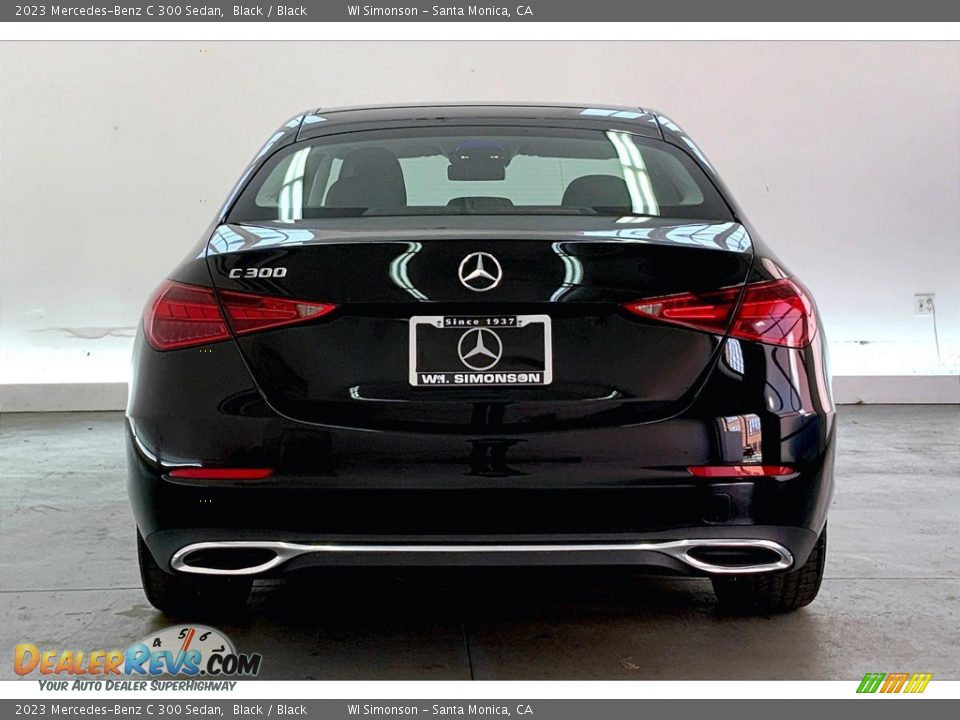 2023 Mercedes-Benz C 300 Sedan Black / Black Photo #3