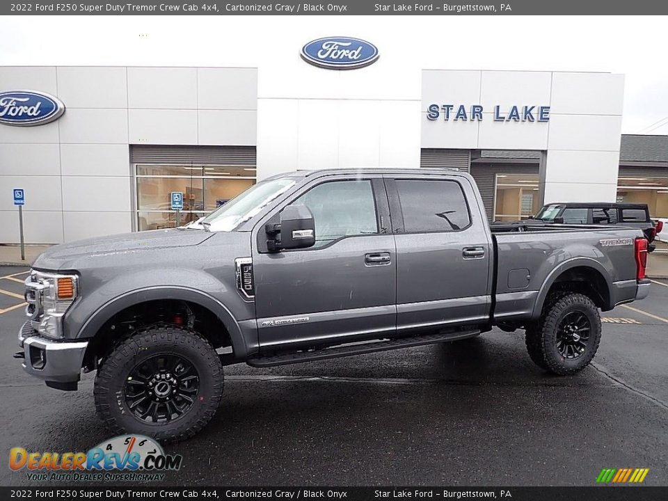 2022 Ford F250 Super Duty Tremor Crew Cab 4x4 Carbonized Gray / Black Onyx Photo #1