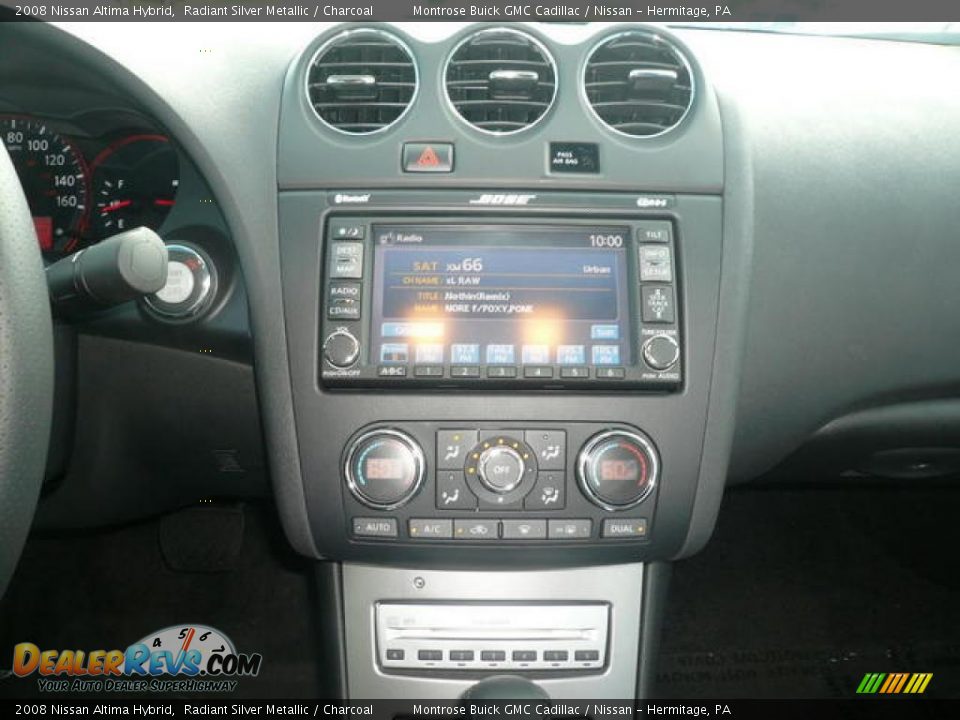 2008 Nissan Altima Hybrid Radiant Silver Metallic / Charcoal Photo #11