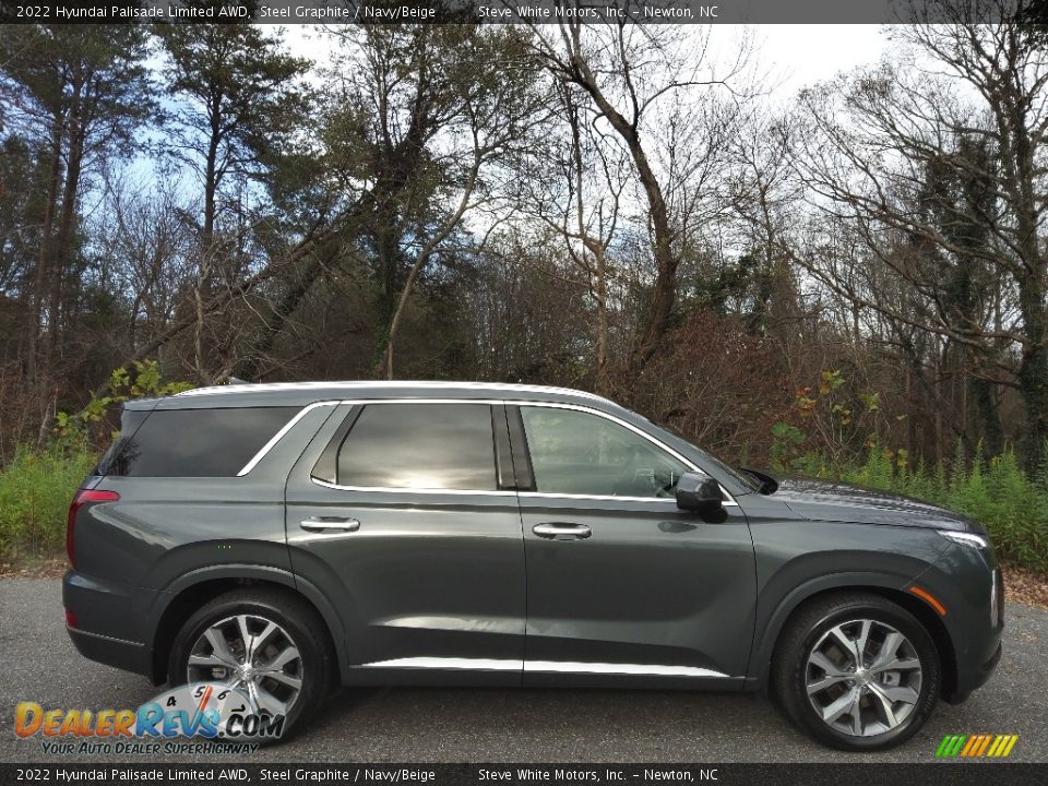 Steel Graphite 2022 Hyundai Palisade Limited AWD Photo #7