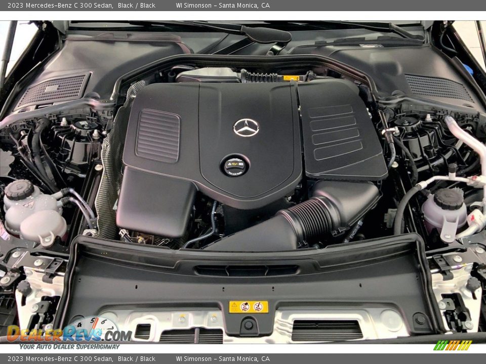 2023 Mercedes-Benz C 300 Sedan 2.0 Liter Turbocharged DOHC 16-Valve VVT 4 Cylinder Engine Photo #9