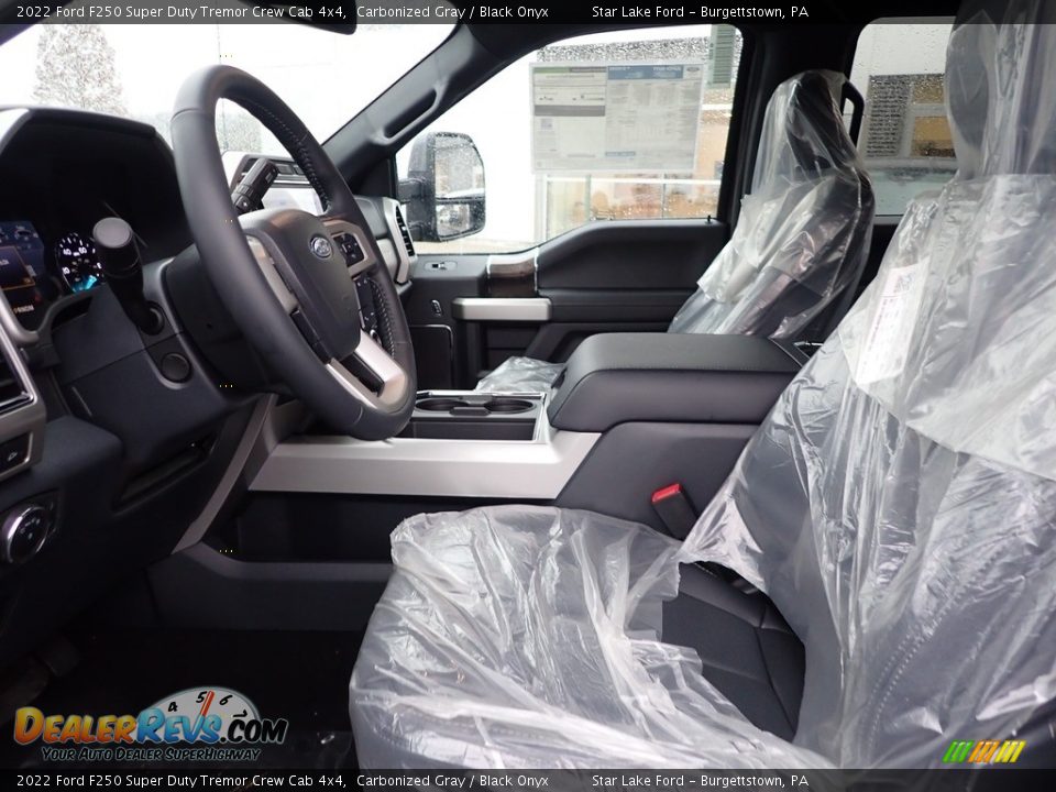 2022 Ford F250 Super Duty Tremor Crew Cab 4x4 Carbonized Gray / Black Onyx Photo #14