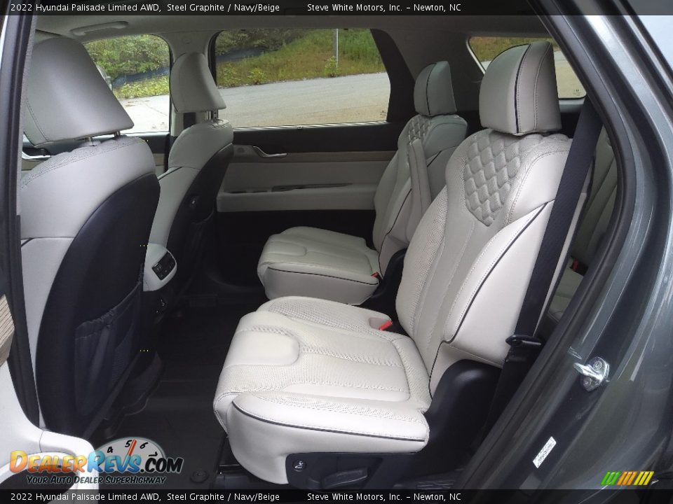 Rear Seat of 2022 Hyundai Palisade Limited AWD Photo #15