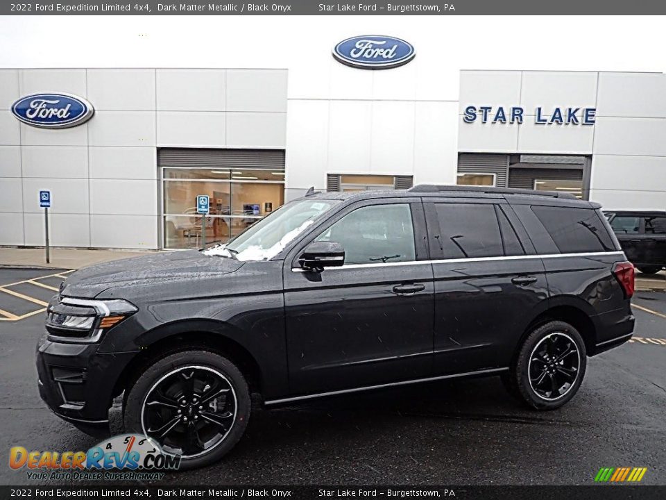 2022 Ford Expedition Limited 4x4 Dark Matter Metallic / Black Onyx Photo #1