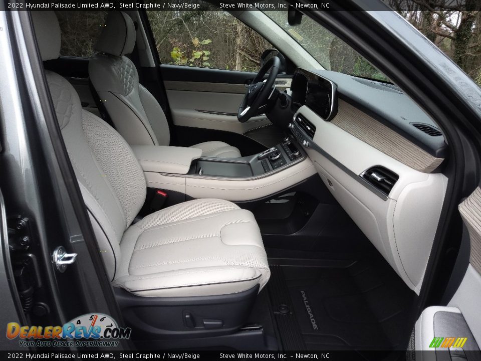 Front Seat of 2022 Hyundai Palisade Limited AWD Photo #21