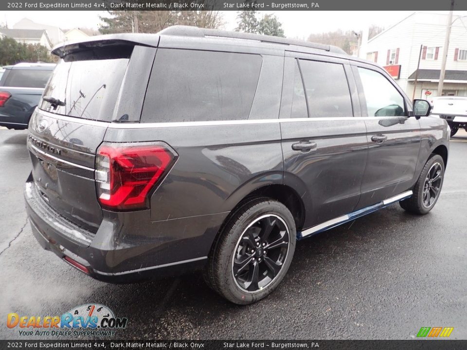 2022 Ford Expedition Limited 4x4 Dark Matter Metallic / Black Onyx Photo #5