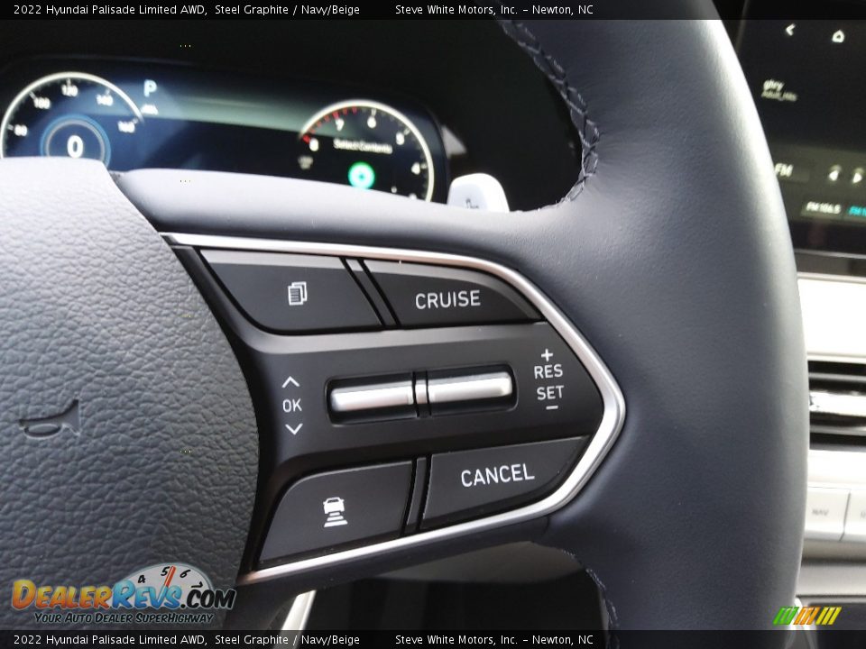 2022 Hyundai Palisade Limited AWD Steering Wheel Photo #24