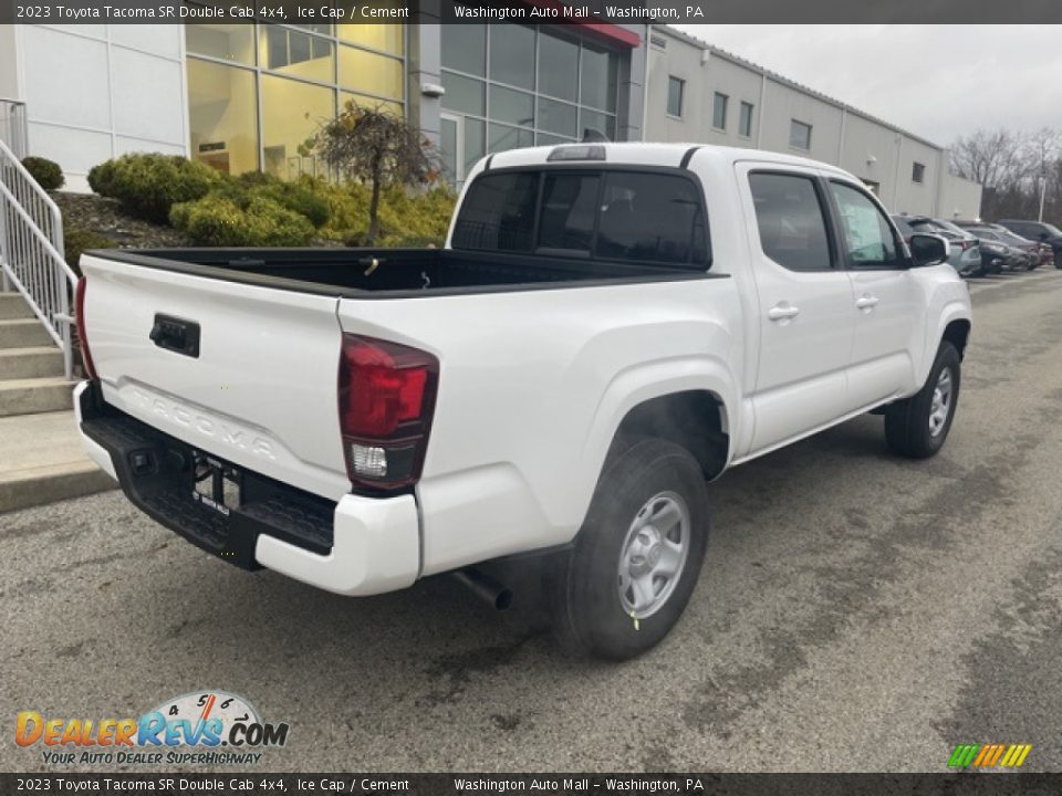 2023 Toyota Tacoma SR Double Cab 4x4 Ice Cap / Cement Photo #7