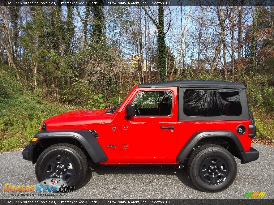 Firecracker Red 2023 Jeep Wrangler Sport 4x4 Photo #1