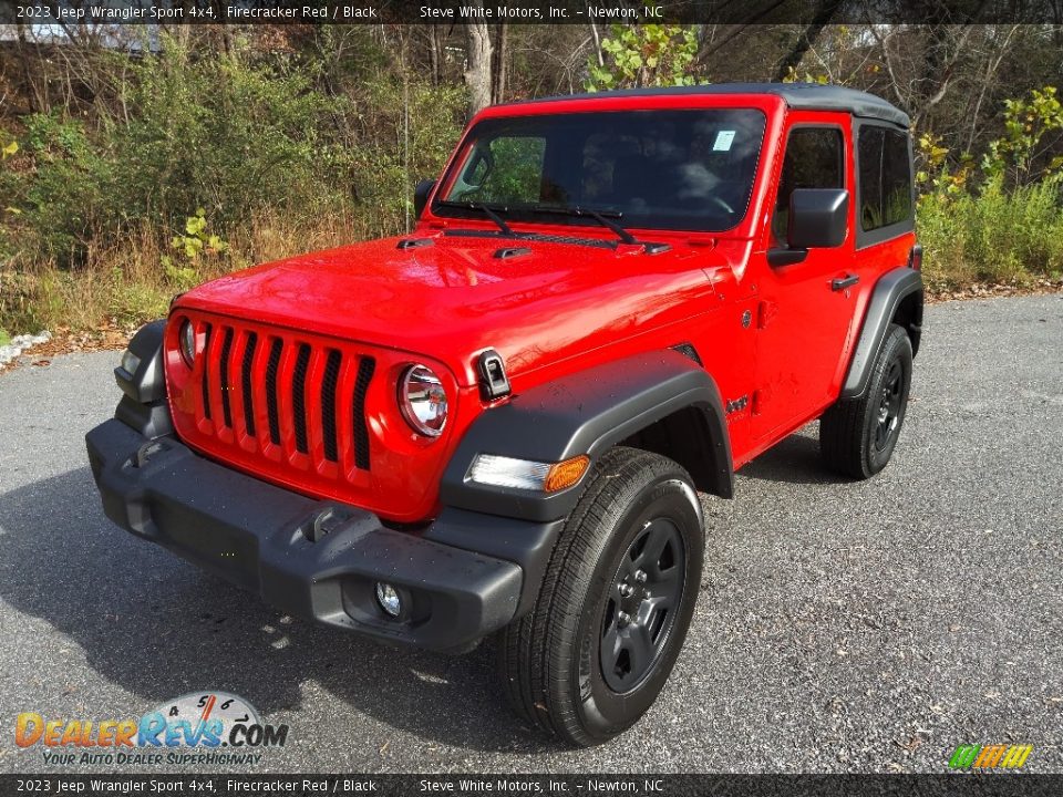 2023 Jeep Wrangler Sport 4x4 Firecracker Red / Black Photo #2