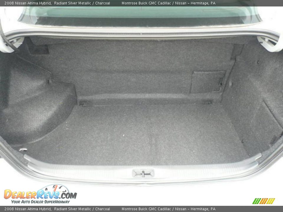 2008 Nissan Altima Hybrid Radiant Silver Metallic / Charcoal Photo #17