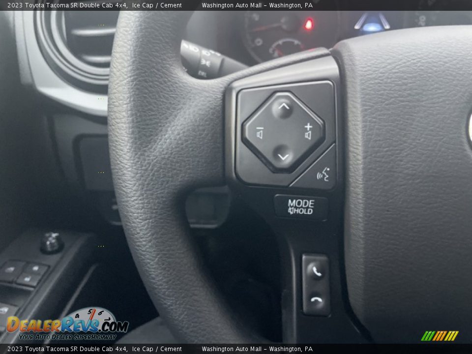 2023 Toyota Tacoma SR Double Cab 4x4 Steering Wheel Photo #14