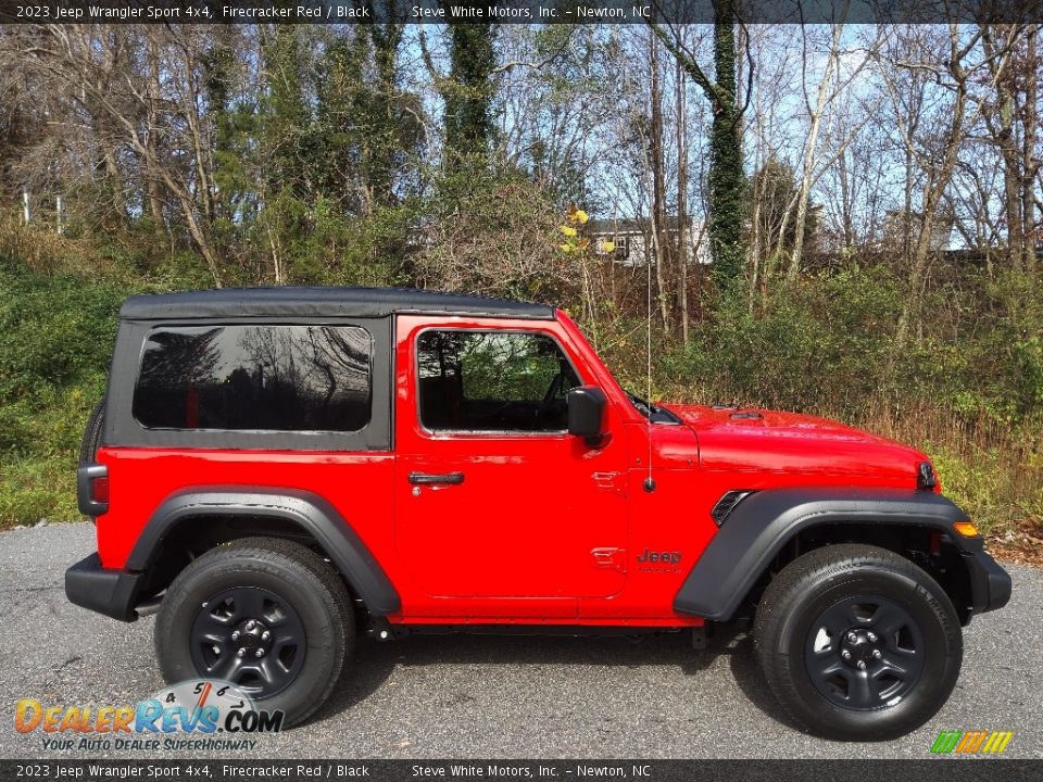 Firecracker Red 2023 Jeep Wrangler Sport 4x4 Photo #5