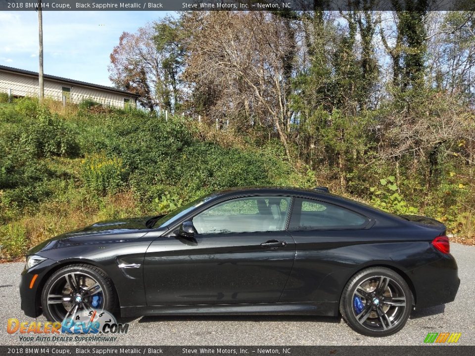 Black Sapphire Metallic 2018 BMW M4 Coupe Photo #1