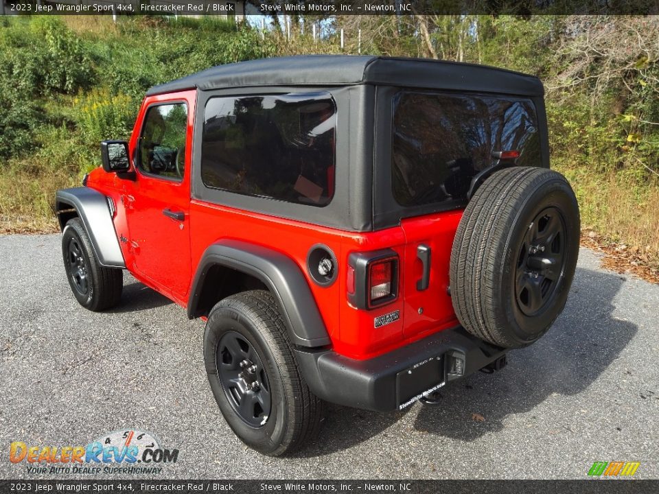 2023 Jeep Wrangler Sport 4x4 Firecracker Red / Black Photo #8