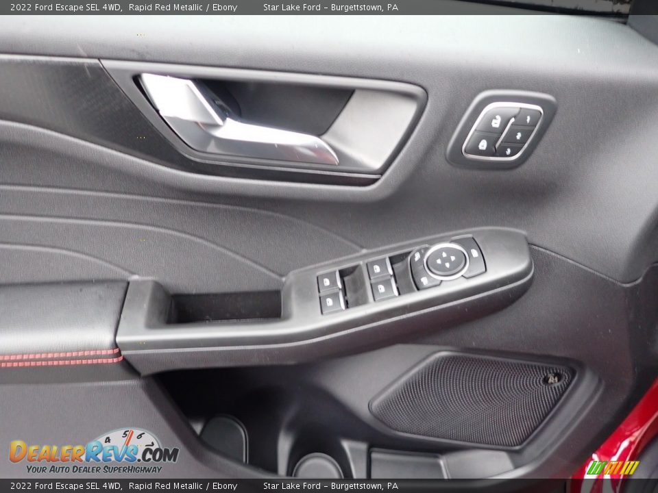 2022 Ford Escape SEL 4WD Rapid Red Metallic / Ebony Photo #14