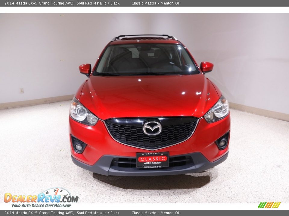 2014 Mazda CX-5 Grand Touring AWD Soul Red Metallic / Black Photo #2