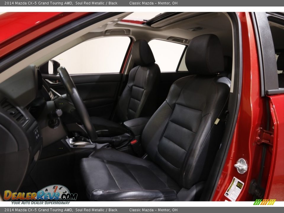 2014 Mazda CX-5 Grand Touring AWD Soul Red Metallic / Black Photo #5