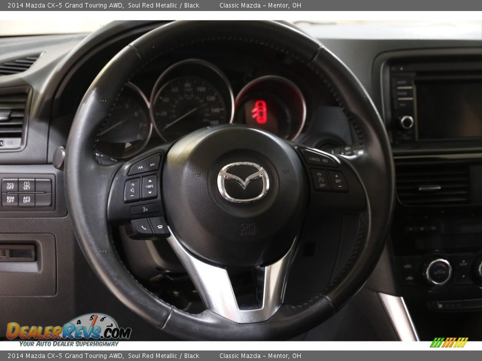 2014 Mazda CX-5 Grand Touring AWD Soul Red Metallic / Black Photo #7