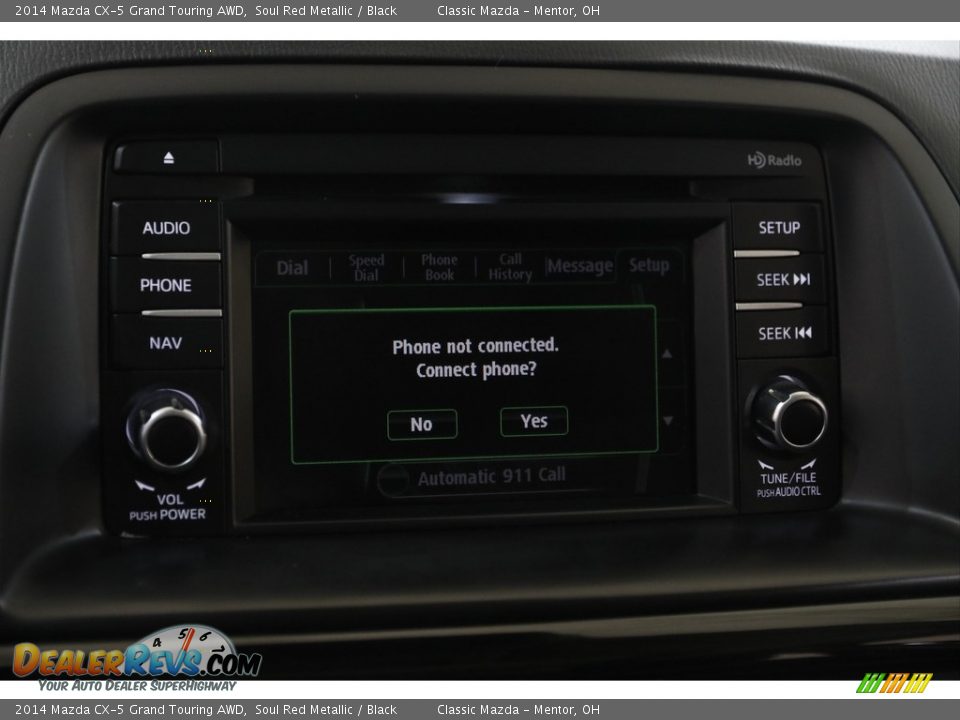 2014 Mazda CX-5 Grand Touring AWD Soul Red Metallic / Black Photo #11
