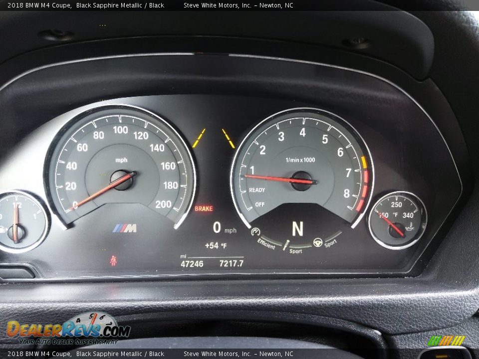 2018 BMW M4 Coupe Gauges Photo #22