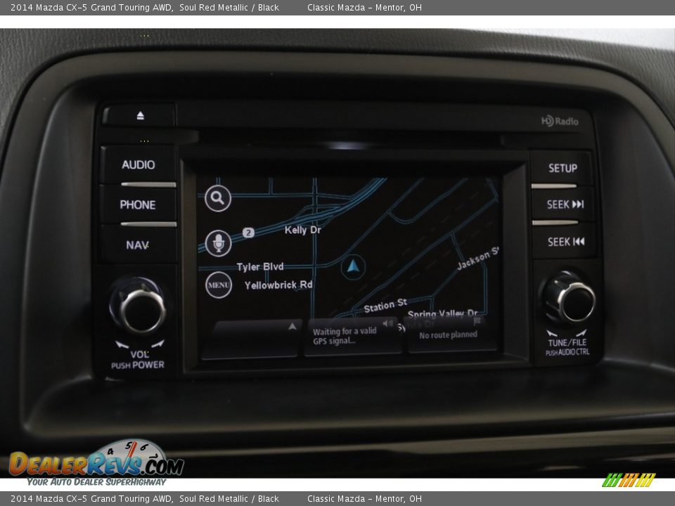 2014 Mazda CX-5 Grand Touring AWD Soul Red Metallic / Black Photo #12