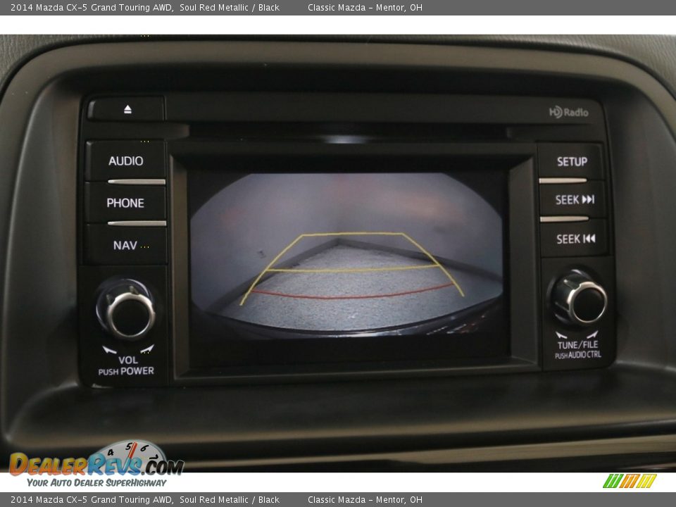 2014 Mazda CX-5 Grand Touring AWD Soul Red Metallic / Black Photo #13