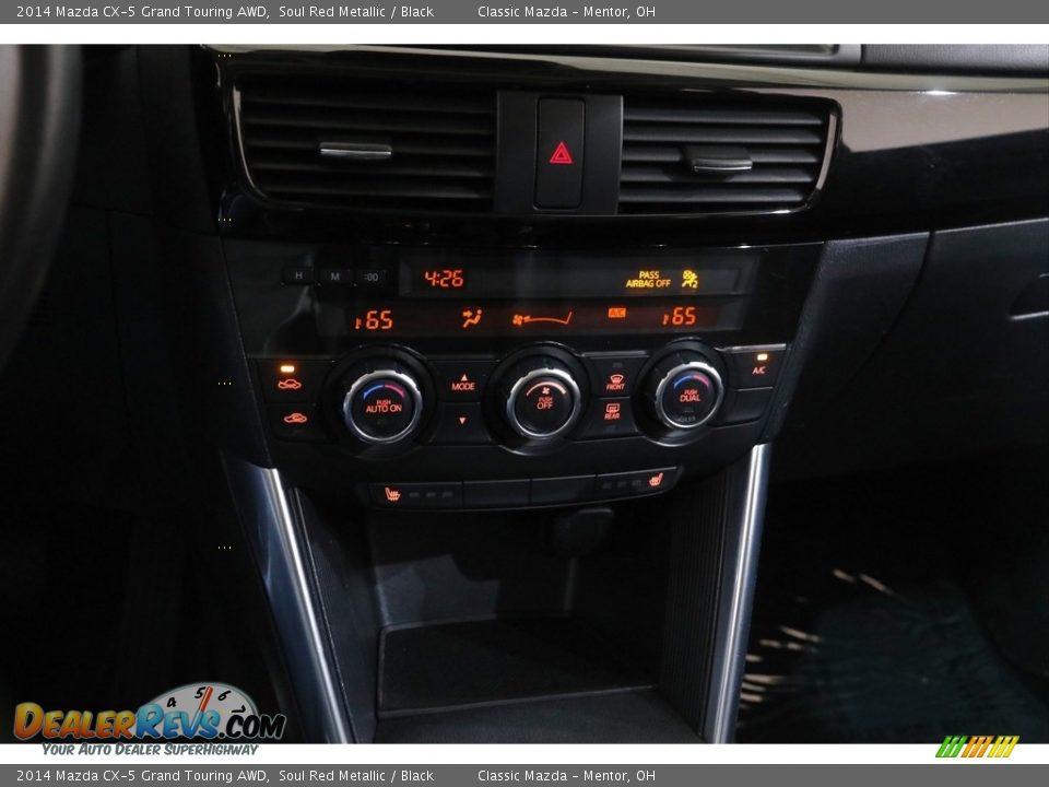 2014 Mazda CX-5 Grand Touring AWD Soul Red Metallic / Black Photo #14
