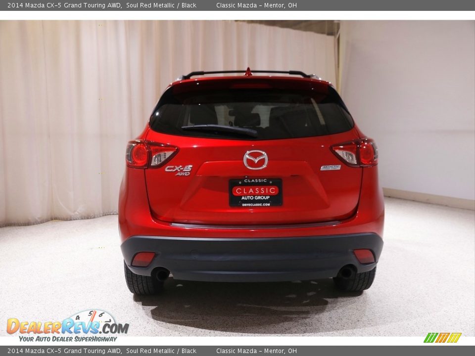 2014 Mazda CX-5 Grand Touring AWD Soul Red Metallic / Black Photo #19