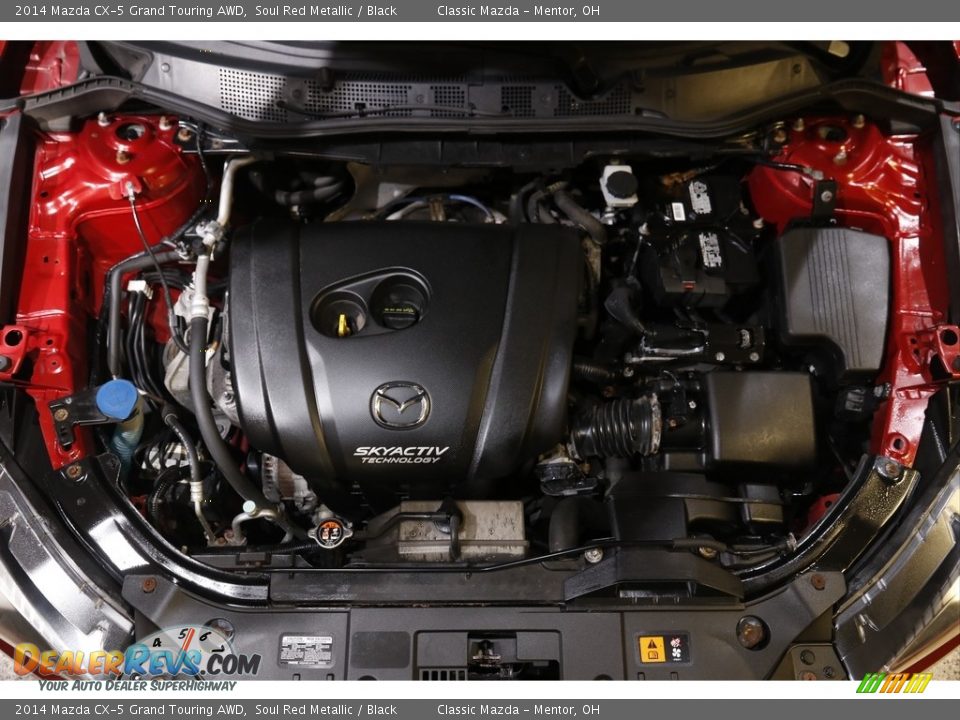 2014 Mazda CX-5 Grand Touring AWD Soul Red Metallic / Black Photo #20