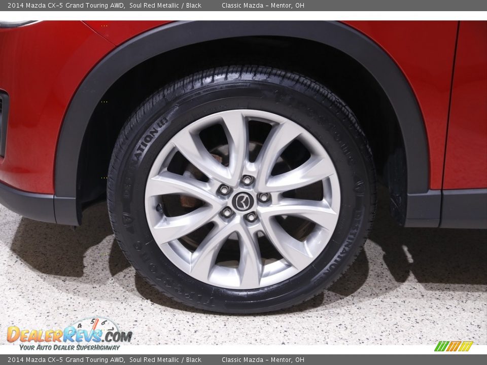 2014 Mazda CX-5 Grand Touring AWD Soul Red Metallic / Black Photo #21