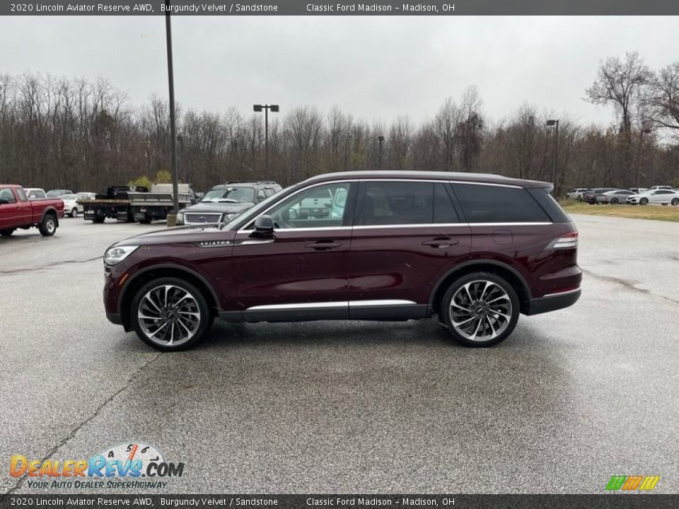 Burgundy Velvet 2020 Lincoln Aviator Reserve AWD Photo #8