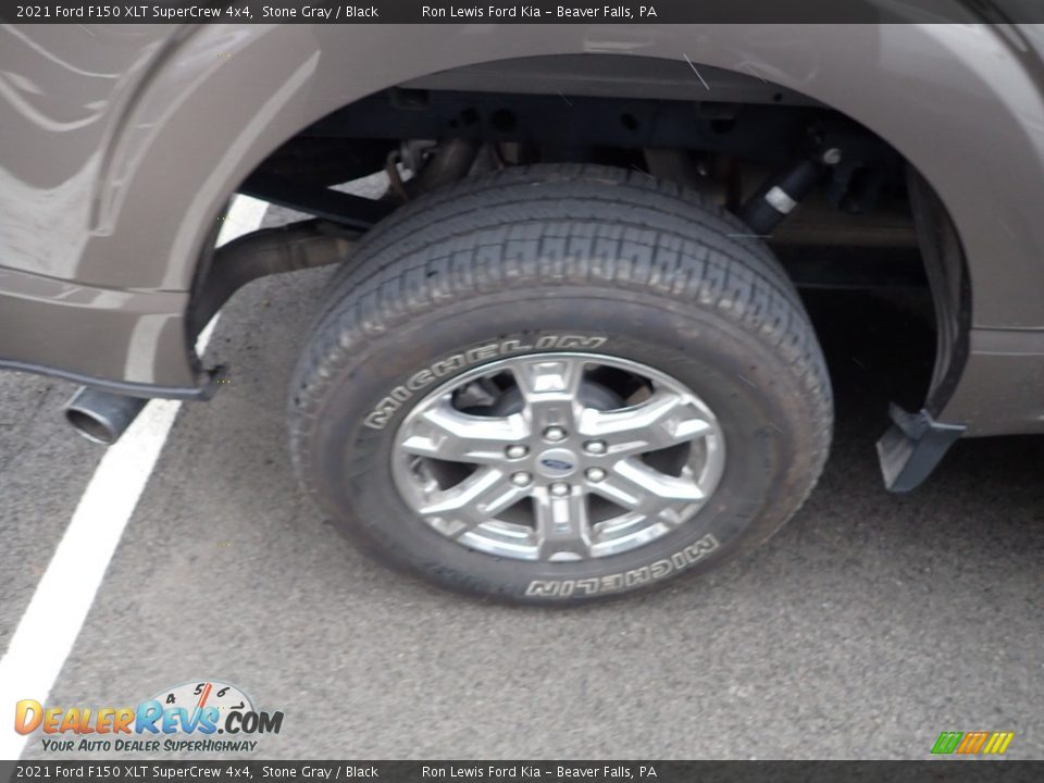 2021 Ford F150 XLT SuperCrew 4x4 Stone Gray / Black Photo #5