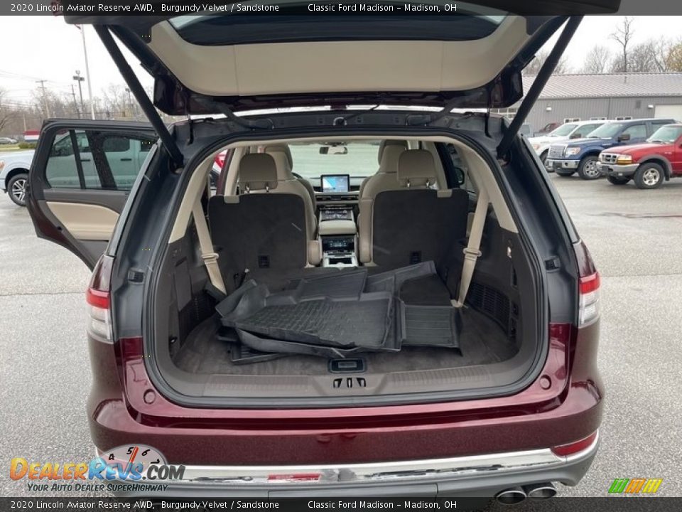 2020 Lincoln Aviator Reserve AWD Trunk Photo #16