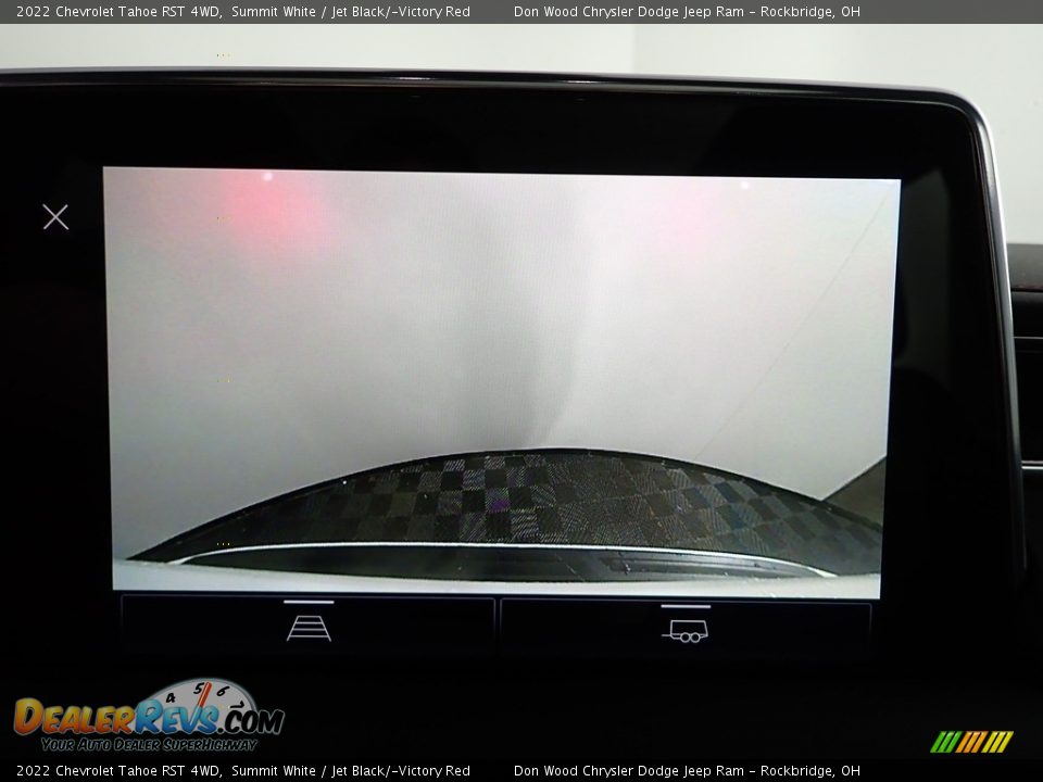 2022 Chevrolet Tahoe RST 4WD Summit White / Jet Black/­Victory Red Photo #3