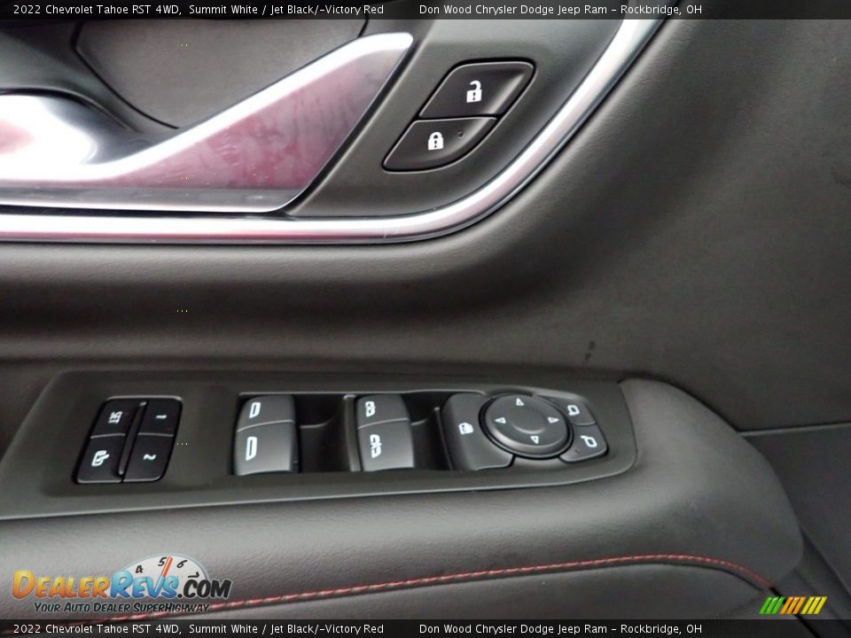 2022 Chevrolet Tahoe RST 4WD Summit White / Jet Black/­Victory Red Photo #14