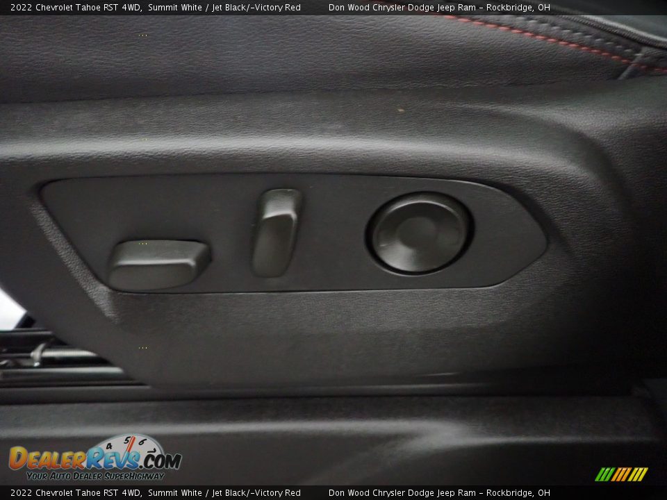 2022 Chevrolet Tahoe RST 4WD Summit White / Jet Black/­Victory Red Photo #15