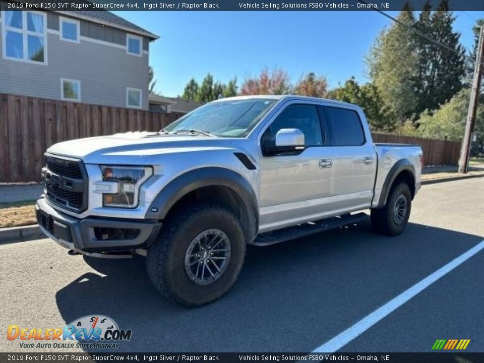 Ingot Silver 2019 Ford F150 SVT Raptor SuperCrew 4x4 Photo #1