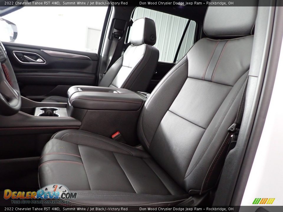 2022 Chevrolet Tahoe RST 4WD Summit White / Jet Black/­Victory Red Photo #16