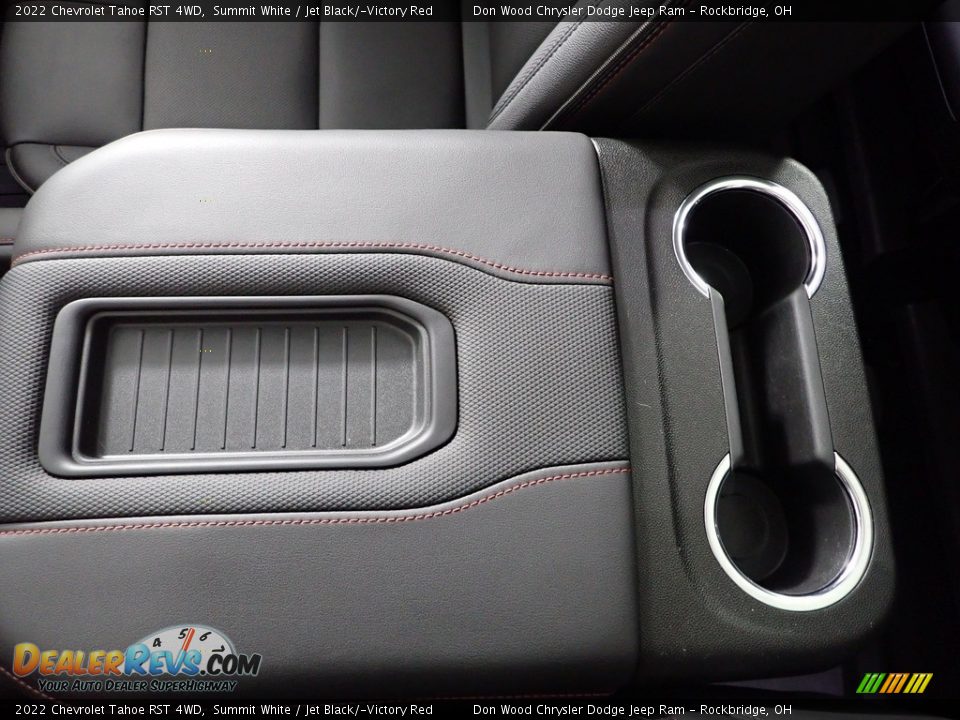 2022 Chevrolet Tahoe RST 4WD Summit White / Jet Black/­Victory Red Photo #24