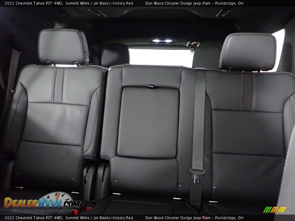 2022 Chevrolet Tahoe RST 4WD Summit White / Jet Black/­Victory Red Photo #26
