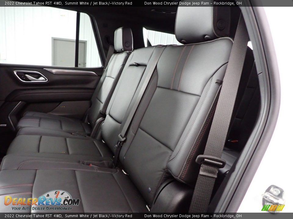 2022 Chevrolet Tahoe RST 4WD Summit White / Jet Black/­Victory Red Photo #28