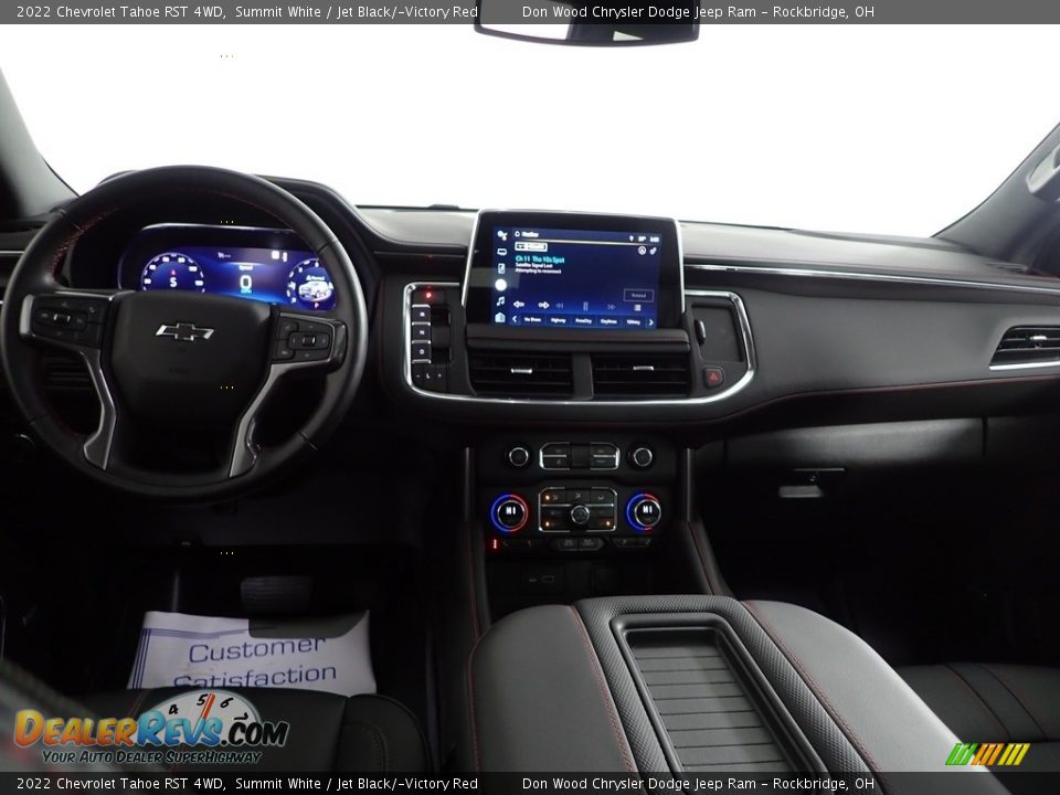 2022 Chevrolet Tahoe RST 4WD Summit White / Jet Black/­Victory Red Photo #29