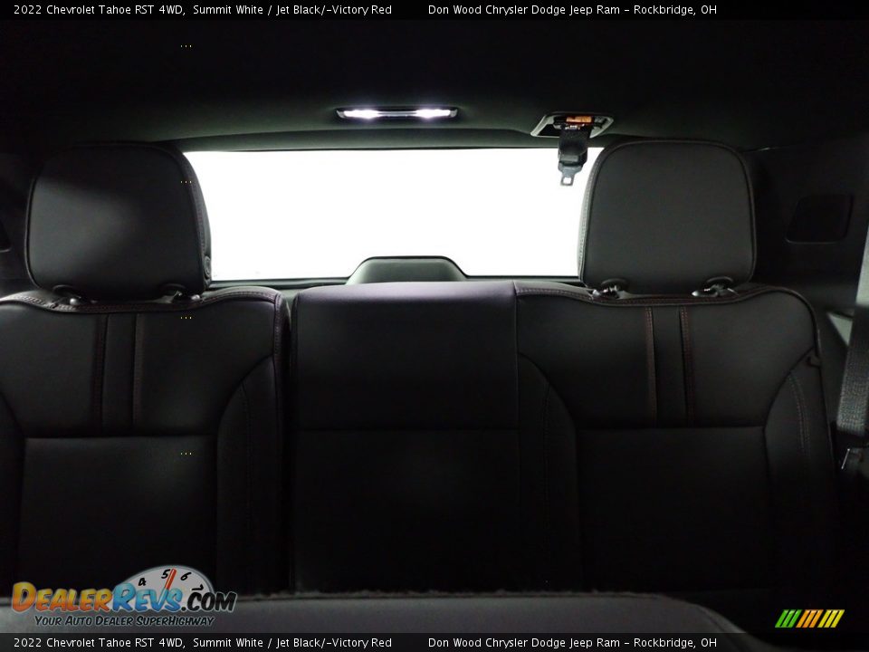 2022 Chevrolet Tahoe RST 4WD Summit White / Jet Black/­Victory Red Photo #30