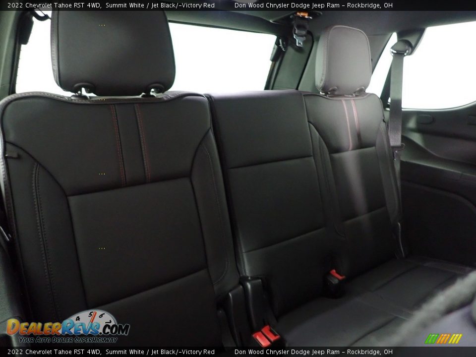 2022 Chevrolet Tahoe RST 4WD Summit White / Jet Black/­Victory Red Photo #36