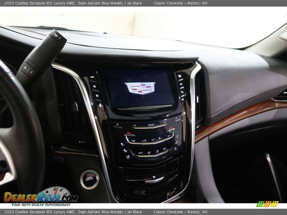 2020 Cadillac Escalade ESV Luxury 4WD Dark Adriatic Blue Metallic / Jet Black Photo #10