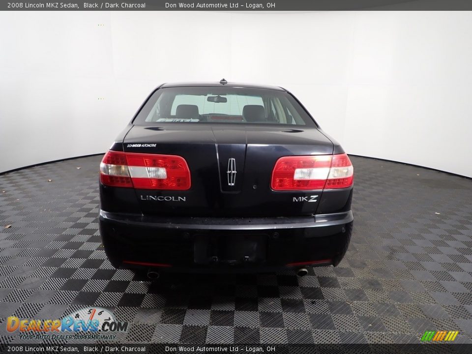 2008 Lincoln MKZ Sedan Black / Dark Charcoal Photo #6